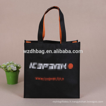 Wenzhou Origine Non tissé Sac à provisions Fabricant Bas prix Impression personnalisée